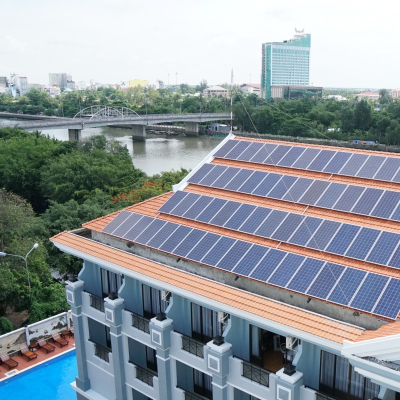 Hệ thống điện mặt trời tại Tp Huế